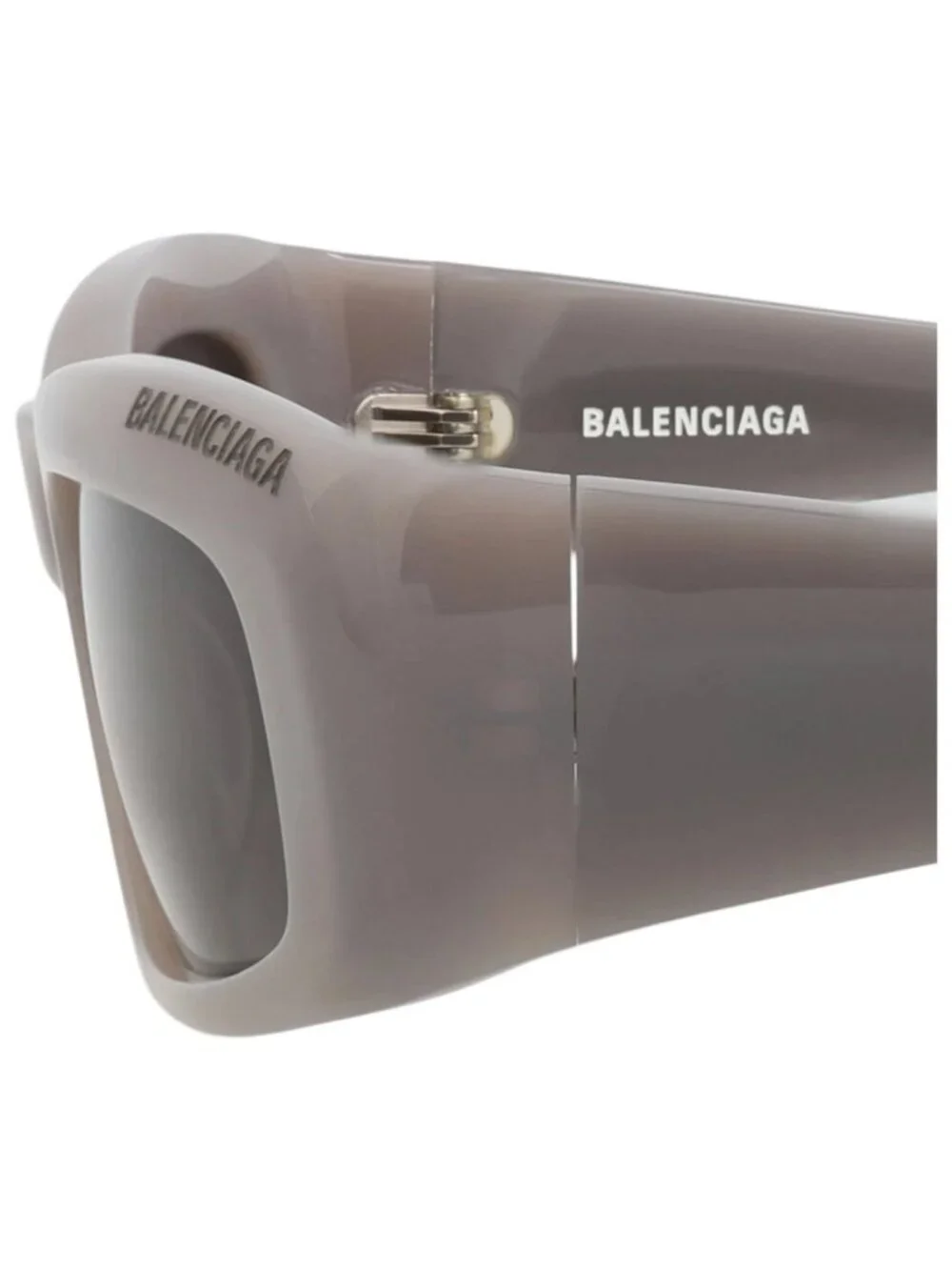 New Balenciaga Women's Sunglasses Square Rectangle Recycled Acetate Frame Unisex